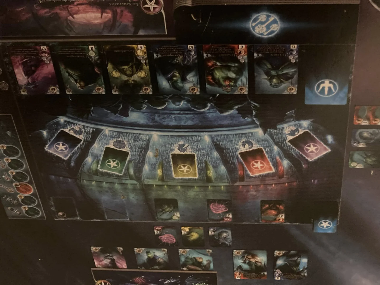 Vue générale d’une partie d’Abyss au club