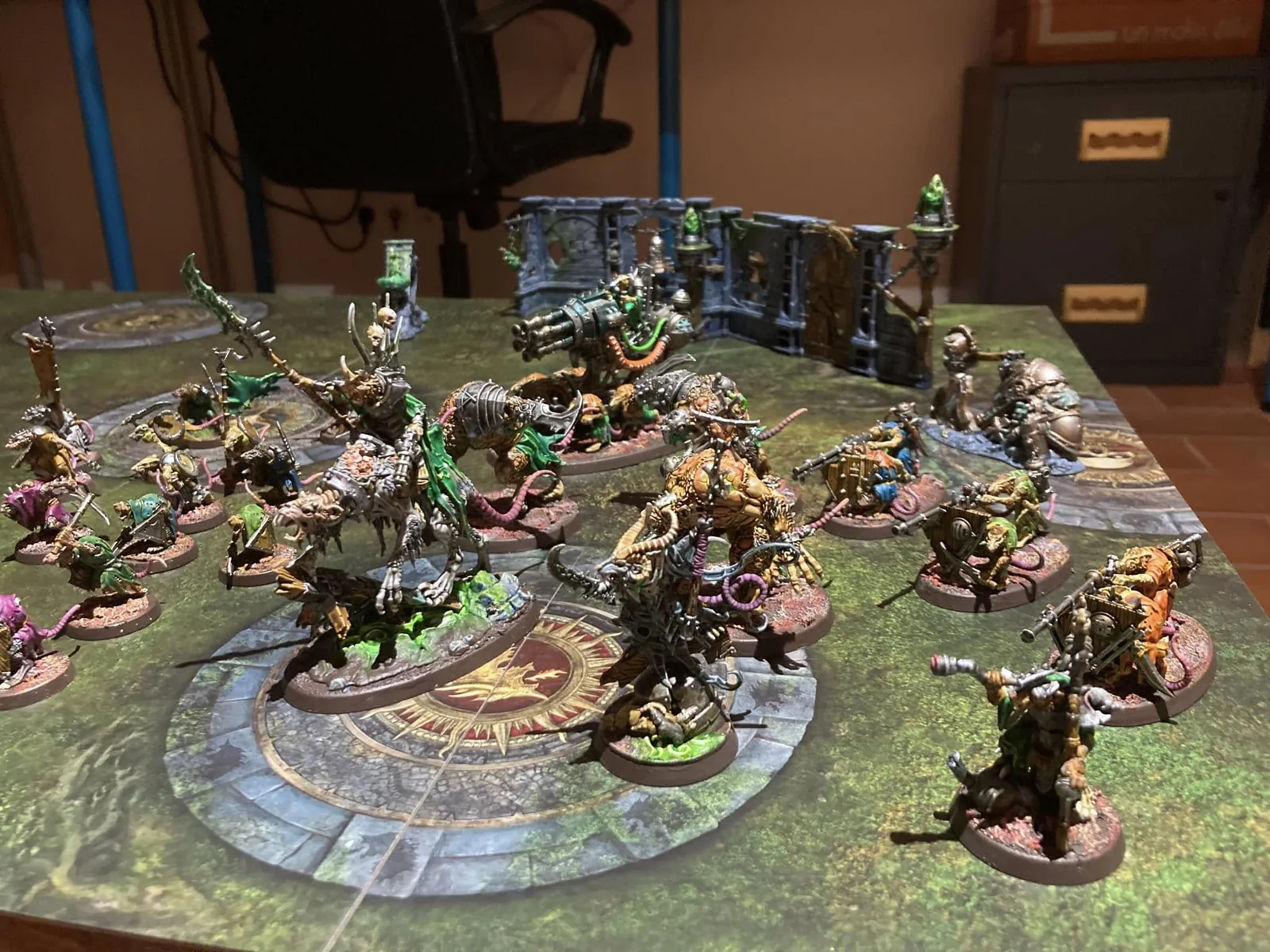 Armées Age of Sigmar peintes par des joueurs du club