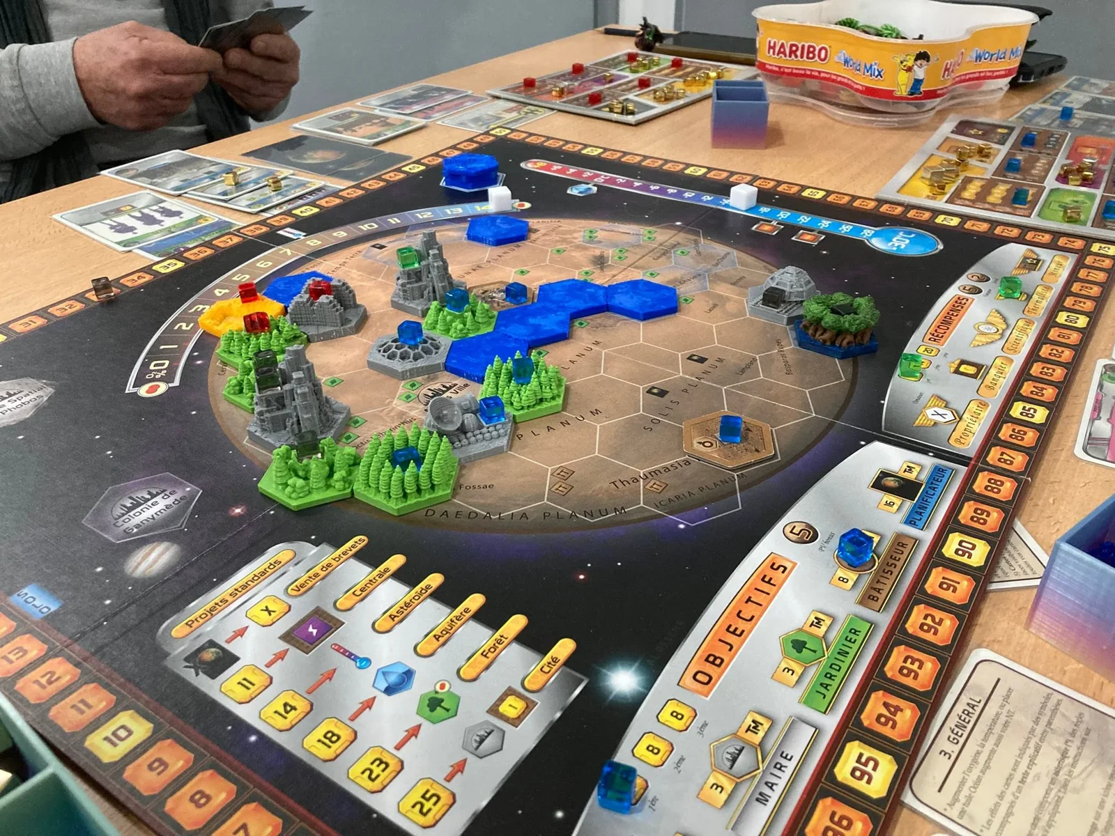 Partie de Terraforming Mars organisée par le Cercle des Joueurs Paresseux